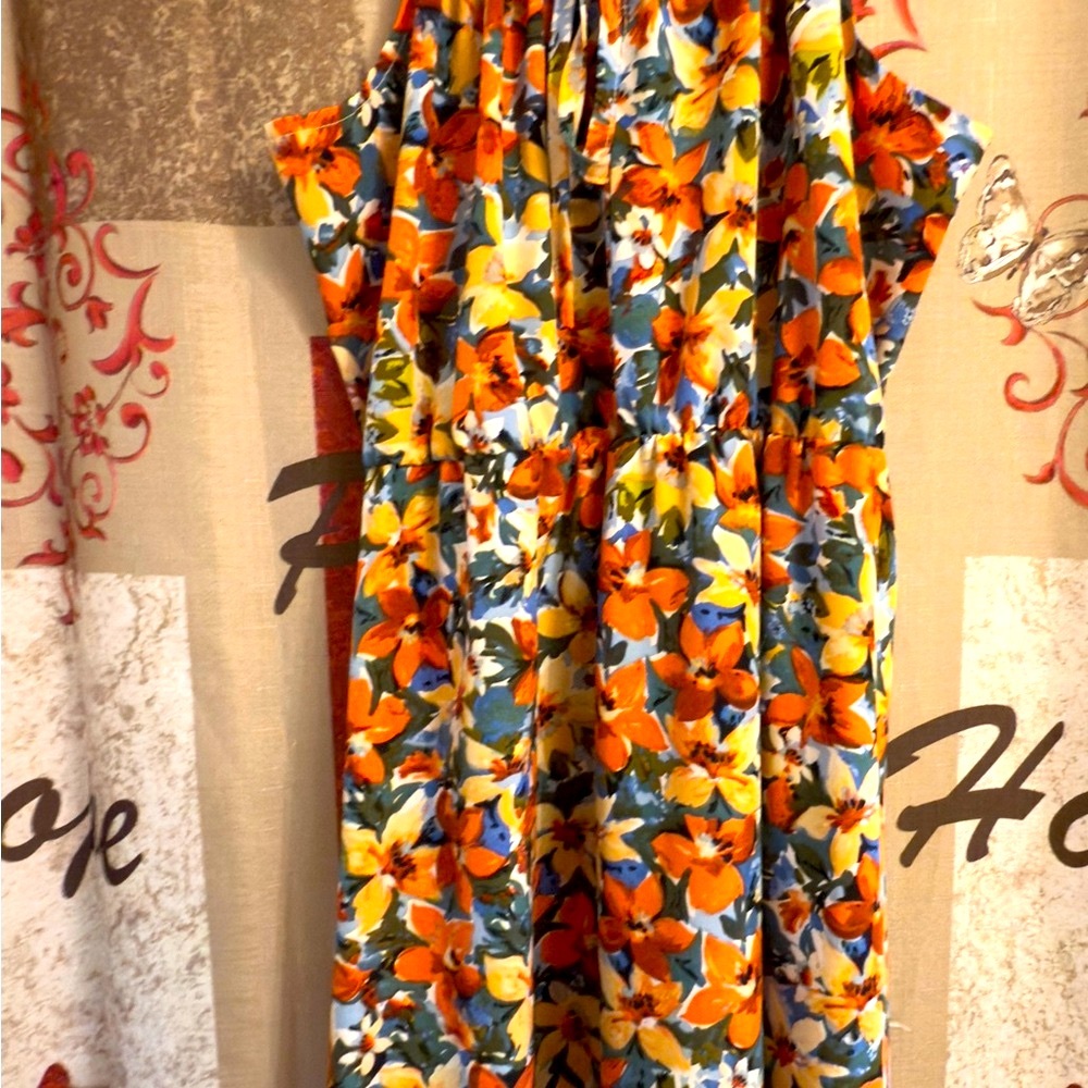 Floral Sleeveless Dress
